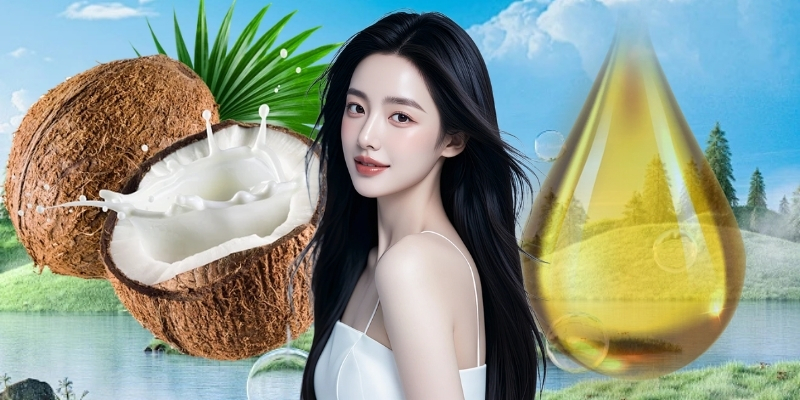 Kem dưỡng da từ dầu dừa dưỡng ẩm và làm mềm da
